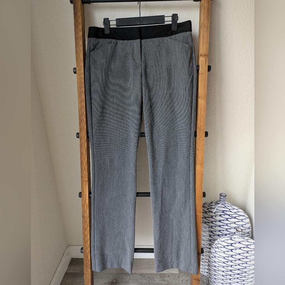 Express Women's Gray Low-rise Dress Pants - Size 4R